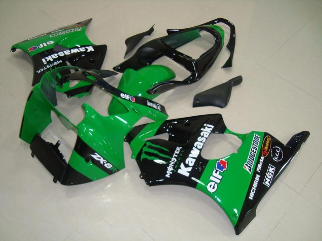 Carene Moto ZX6R 00-02 - Verde Monster Carene Moto ZX6R 00-02 - Verde Monster