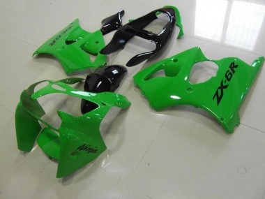 Carene Moto ZX6R 00-02 - Verde Nero Coda