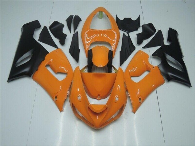 Carene Moto ZX6R 05-06 - Arancia Nero Carene Moto ZX6R 05-06 - Arancia Nero