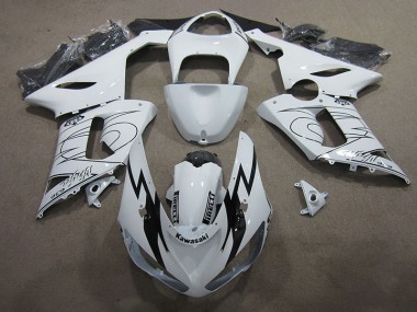 Carene Moto ZX6R 05-06 - Bianco Ninja 636