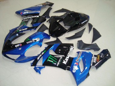 Carene Moto ZX6R 05-06 - Blu Monster