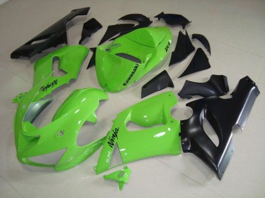 Carene Moto ZX6R 05-06 - Lime Verde