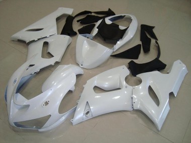 Carene Moto ZX6R 05-06 - Scuro Bianco Perla