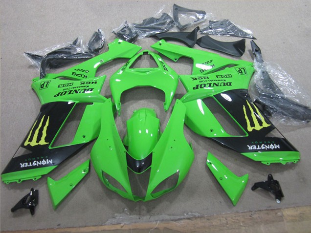 Carene Moto ZX6R 07-08 - Bianco Blu Ninja