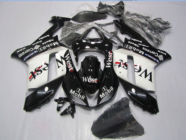 Carene Moto ZX6R 07-08 - Nero West Mobil