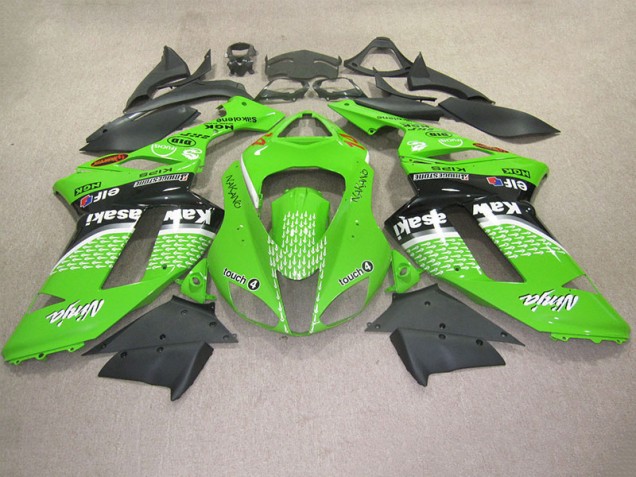 Carene Moto ZX6R 07-08 - Verde Touch 4 Carene Moto ZX6R 07-08 - Verde Touch 4