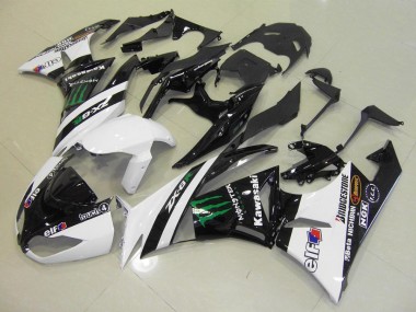 Carene Moto ZX6R 09-12 - Bianco Monster