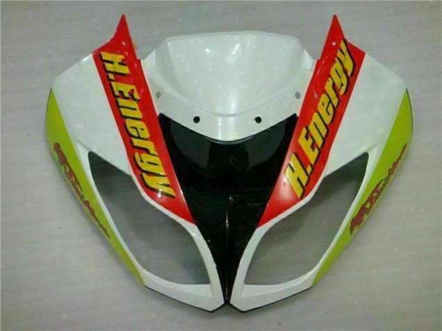 Carene Moto ZX6R 09-12 - Bianco Rosso H. Energy