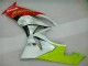 Carene Moto ZX6R 09-12 - Bianco Rosso H. Energy
