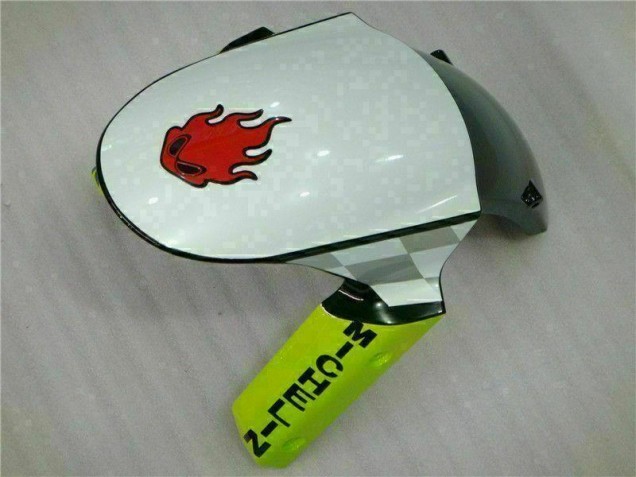 Carene Moto ZX6R 09-12 - Bianco Rosso H. Energy