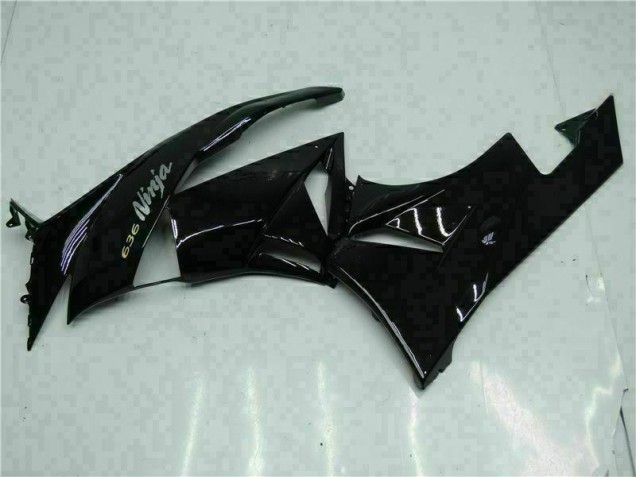 Carene Moto ZX6R 09-12 - Nero Bianco Ninja 636 Carene Moto ZX6R 09-12 - Nero Bianco Ninja 636