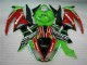 Carene Moto ZX6R 09-12 - Nero Rosso Verde Motocard Carene Moto ZX6R 09-12 - Nero Rosso Verde Motocard
