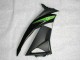 Carene Moto ZX6R 09-12 - Nero Verde 636