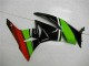 Carene Moto ZX6R 09-12 - Nero Verde Rosso Carene Moto ZX6R 09-12 - Nero Verde Rosso