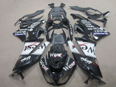 Carene Moto ZX6R 09-12 - Nero West