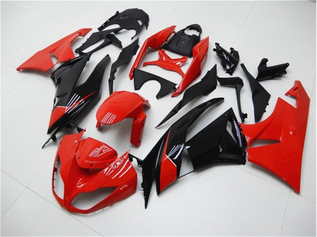 Carene Moto ZX6R 09-12 - Rosso Nero