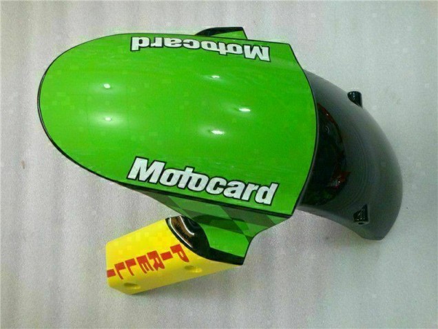 Carene Moto ZX6R 09-12 - Rosso Verde Motocard Carene Moto ZX6R 09-12 - Rosso Verde Motocard