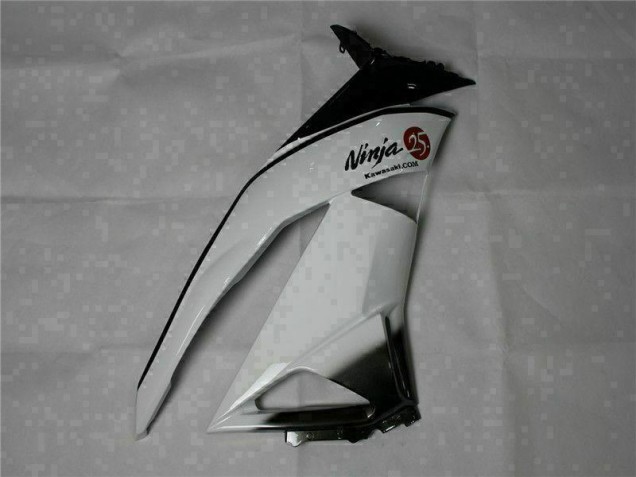 Carene Moto ZX6R 09-12 - Verde Nero Bianco 25