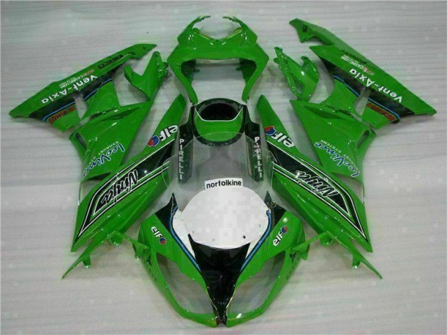 Carene Moto ZX6R 09-12 - Verde Nero LeoVince Carene Moto ZX6R 09-12 - Verde Nero LeoVince