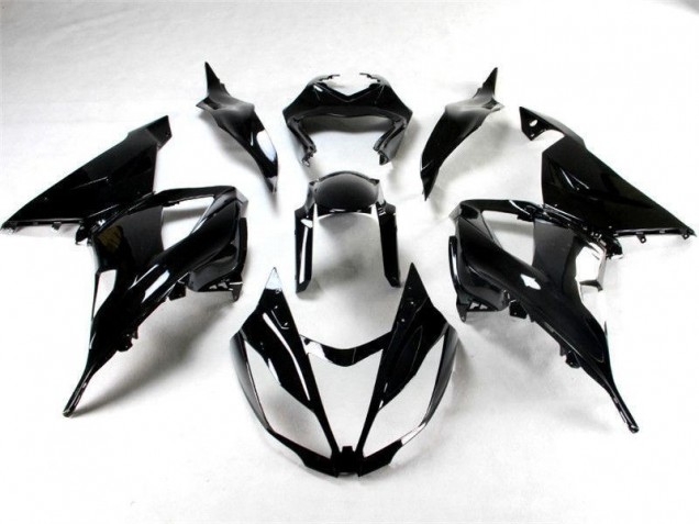 Carene Moto ZX6R 13-18 - Lucido Nero
