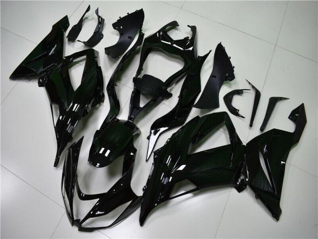 Carene Moto ZX6R 13-18 - Lucido Nero