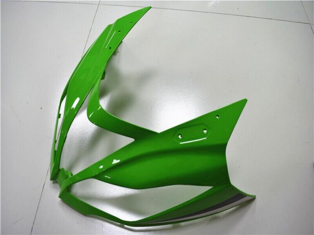 Carene Moto ZX6R 13-18 - Verde Bianco Nero
