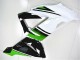 Carene Moto ZX6R 13-18 - Verde Bianco Nero