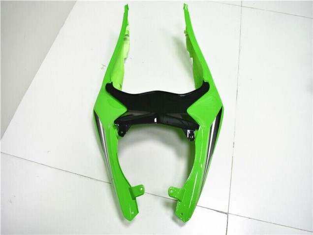 Carene Moto ZX6R 13-18 - Verde Bianco Nero