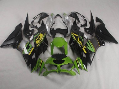 Carene Moto ZX6R 19-23 - Nero Verde