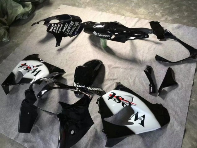 Carene Moto ZX9R 00-01 - Lucido Nero Bianco Carene Moto ZX9R 00-01 - Lucido Nero Bianco