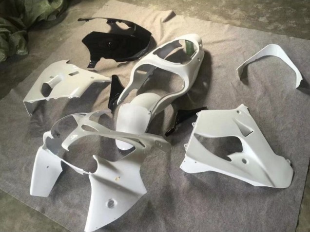 Carene Moto ZX9R 00-01 - Pure Bianco Lucido Nero Carene Moto ZX9R 00-01 - Pure Bianco Lucido Nero