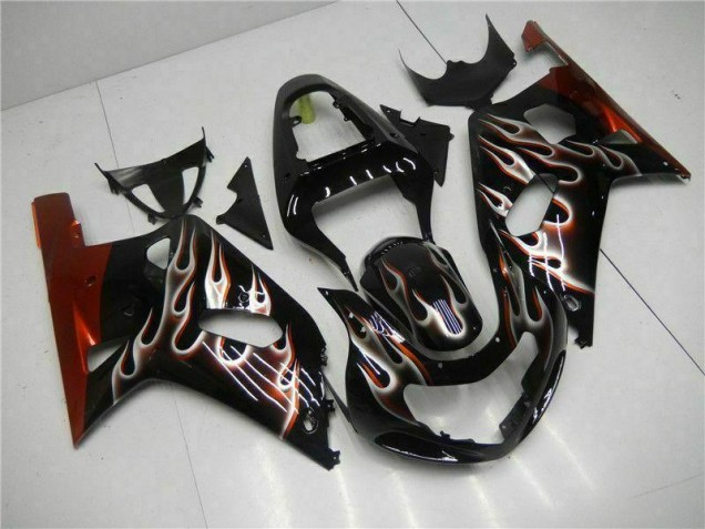 Carrozzeria Moto & Carena Moto GSXR 600 / 750 K1 K2 K3 01-03 - Nero Carrozzeria Moto & Carena Moto GSXR 600 / 750 K1 K2 K3 01-03 - Nero