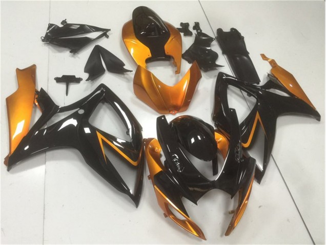Carrozzeria Moto & Carena Moto GSXR 600 / 750 K6 06-07 - Nero Arancia