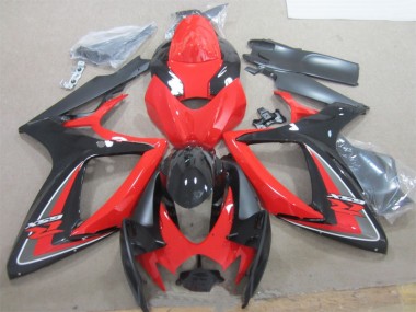 Carrozzeria Moto & Carena Moto GSXR 600 K6 06-07 - Nero Rosso