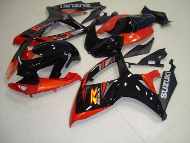 Carrozzeria Moto & Carena Moto GSXR 750 K6 06-07 - Nero Rosso
