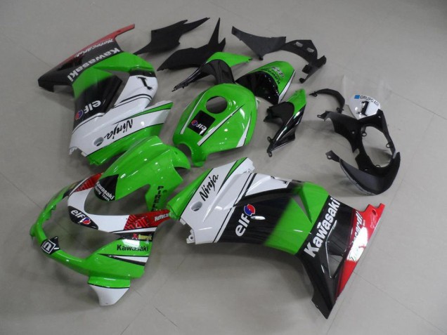 Carrozzeria Moto & Carena Moto ZX 250R 08-12 - Verde Bianco Nero Carrozzeria Moto & Carena Moto ZX 250R 08-12 - Verde Bianco Nero