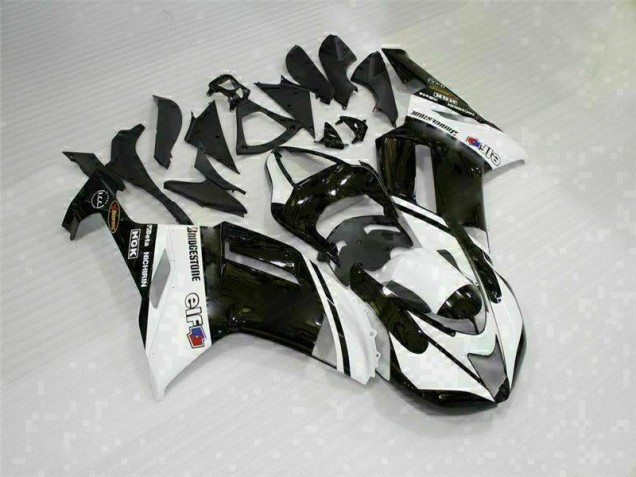 Carrozzeria Moto & Carena Moto ZX6R 07-08 - Nero Bianco Carrozzeria Moto & Carena Moto ZX6R 07-08 - Nero Bianco