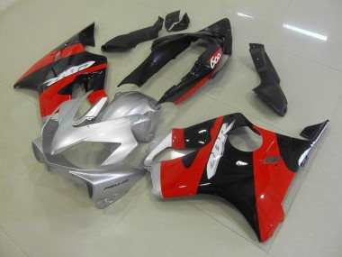 Carrozzeria & Plastica Moto CBR 600 F4i 04-07 - Nero Rosso Argento
