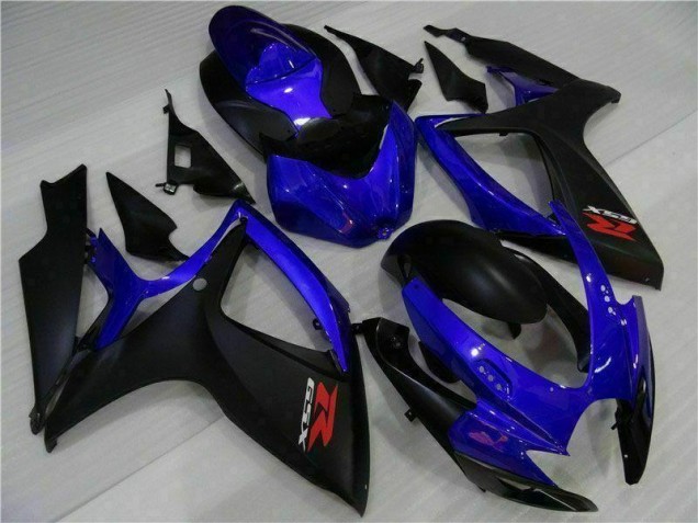 Carrozzeria & Plastica Moto GSXR 600 / 750 K6 06-07 - Blu Nero Carrozzeria & Plastica Moto GSXR 600 / 750 K6 06-07 - Blu Nero