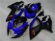 Carrozzeria & Plastica Moto GSXR 600 / 750 K6 06-07 - Blu Nero Carrozzeria & Plastica Moto GSXR 600 / 750 K6 06-07 - Blu Nero
