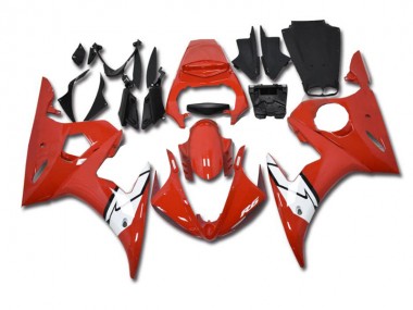 Carrozzeria & Plastica Moto R6 03-05 - Rosso Bianco