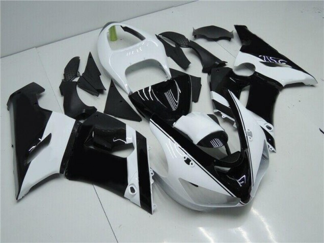 Carrozzeria & Plastica Moto ZX6R 05-06 - Nero Bianco Carrozzeria & Plastica Moto ZX6R 05-06 - Nero Bianco