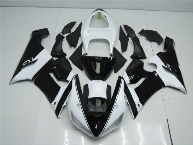 Carrozzeria & Plastica Moto ZX6R 05-06 - Nero Bianco Carrozzeria & Plastica Moto ZX6R 05-06 - Nero Bianco