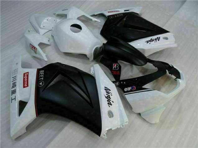 Kit Carena Moto & Plastica Moto EX250 08-12 - Bianco Nero Ninja