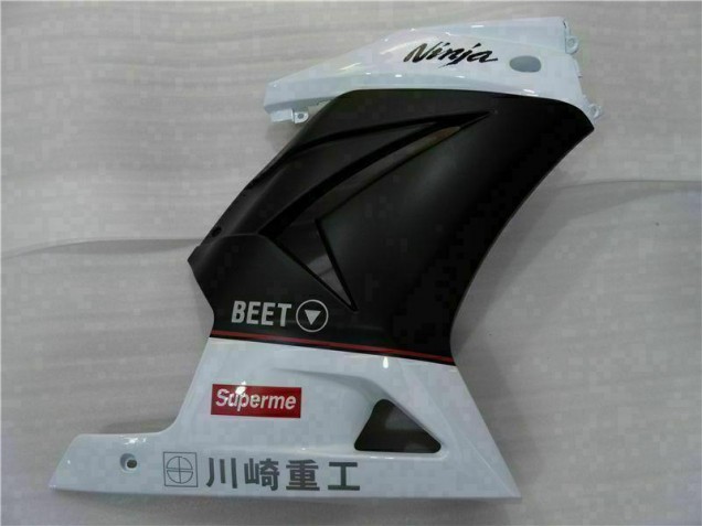 Kit Carena Moto & Plastica Moto EX250 08-12 - Bianco Nero Ninja