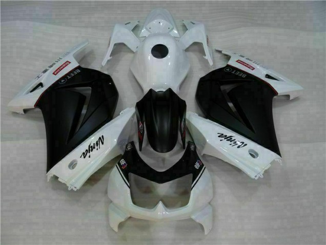 Kit Carena Moto & Plastica Moto EX250 08-12 - Bianco Nero Ninja