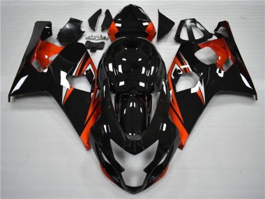 Kit Carena Moto & Plastica Moto GSXR 600 / 750 K4 04-05 - Arancia Nero