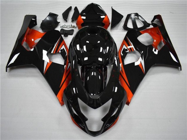 Kit Carena Moto & Plastica Moto GSXR 600 / 750 K4 04-05 - Arancia Nero