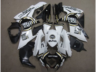 Kit Carena Moto & Plastica Moto GSXR 600 K11 11-24 - Bianco Lucky Strike Nero Motul