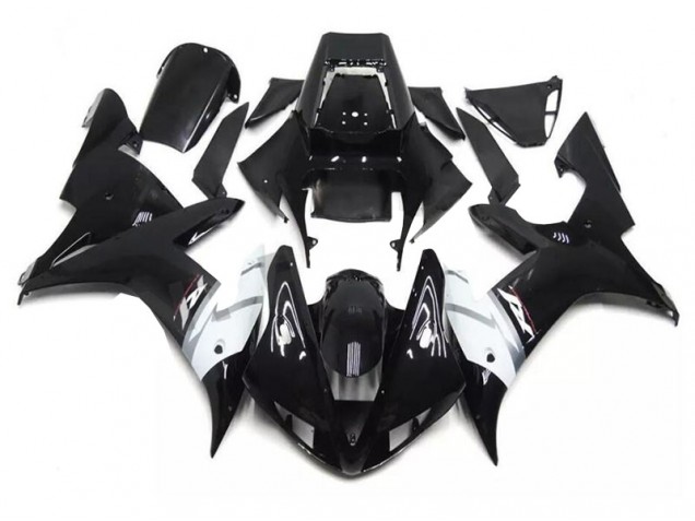 Kit Carena Moto & Plastica Moto R1 02-03 - Nero Bianco